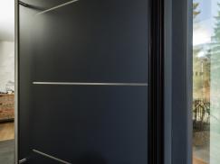 Oberflächen Aluminium Haustür
